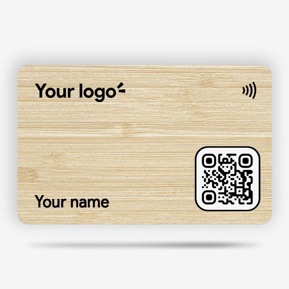 Custom Bamboo Card - Tapni®
